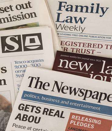 Newspapers - Digital PR for Law Firms